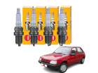 Vela de Ignição NGK para Peugeot 205 1.4 8V Gasolina 1995 até 1998 - Cod. BKR6E-D