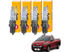 Vela de Ignição NGK para Peugeot Hoggar 1.4 8V Flex 2010 até 2014 - Cod. BKR6E-D