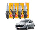 Vela de Ignição NGK para Peugeot 207 1.4 8V Flex 2009 até 2015 - Cod. BKR6E-D