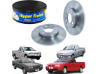 Disco de Freio HIPPER FREIOS para Volkswagen Saveiro G1 G2 G3 G4 1.6 1.8 2.0 1982 até 2009 - Cod. HF02A
