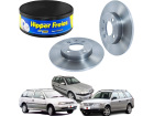 Disco de Freio HIPPER FREIOS para Volkswagen Parati 1.0 2.0 16V 1.6 1.8 2.0 8V G2 G3 G4 1997 até 2013 - Cod. HF02A