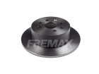Disco de Freio Traseira FREMAX para Chevrolet Meriva 1.8 8V 2003 até 2012 - Cod. BD9209