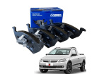 Pastilha de Freio Dianteira COBREQ para Volkswagen Saveiro 1.6 8V G5 G6 2009 até 2014 - Cod. N286