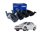 Pastilha de Freio Dianteira COBREQ para Volkswagen Voyage 1.0 1.6 8V G5 G6 2009 até 2016 - Cod. N286
