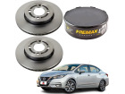 Disco de Freio FREMAX para Nissan Versa 1.6 16V 1.0 12V 2011 até 2023 - Cod. BD4740