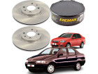 Disco de Freio FREMAX para Fiat Siena 1.0 1.3 1.6 16V 1.0 1.3 1.4 1.6 1.8 8V 1997 até 2016 - Cod. BD5056