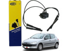 Bobina de Ignição MAGNETI MARELLI para Peugeot 206 1.0 16V Gasolina 2001 até 2007 - Cod. BI0025MM