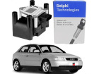 Bobina de Ignição DELPHI para Audi A3 1.6 8V Gasolina 1999 até 2006 - Cod. CE20118