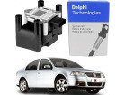 Bobina de Ignição DELPHI para Volkswagen Bora 2.0 8V Gasolina 1999 até 2005 - Cod. CE20118