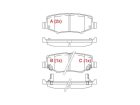 Pastilha de Freio Traseira WILLTEC para Jeep Cherokee 3.7 2009 até 2014 - Cod. PW774