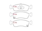 Pastilha de Freio Dianteira WILLTEC para Chevrolet Onix 1.0 1.4 8V LS LT LTZ 2013 até 2019 - Cod. PW962